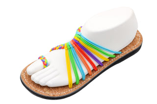 Rainbow Kork Flip Flop