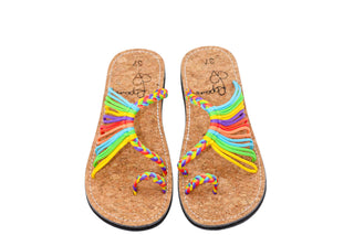 Rainbow Kork Flip Flop